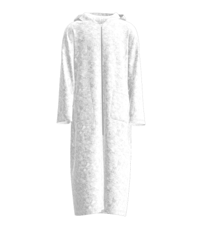 连帽睡袍A0165 - Double sided flannel -280g/S