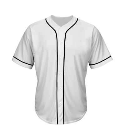 加条子款棒球服A0190 - 珠花布-180g/2XS
