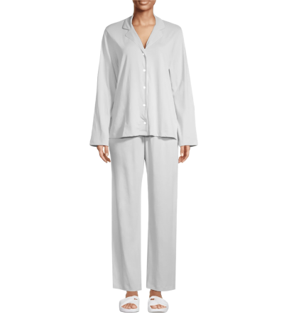 古巴领家居睡衣套装A0042 - Imitation cotton -200g/S