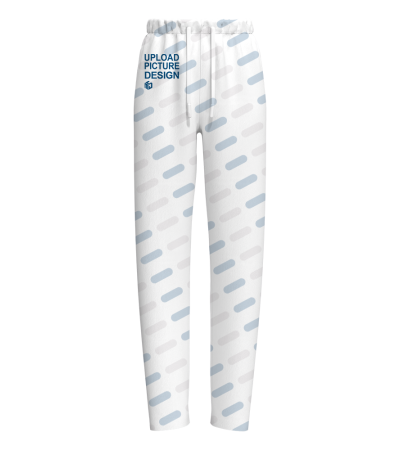 Women's Drawstring Stretch Straight Pants, No Pockets - P100080 - Imitation cotton -200g/S