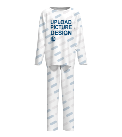 Men's Home Clothing Long Sleeve Set No Bag, No Cuffs, No Legs - R0143X - Imitation cotton -180g/S