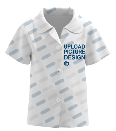 Kids Cuban Collar Short-Sleeve Shirt Set (Top) - A0181XAB-A - Four sided bullet -120g/2T