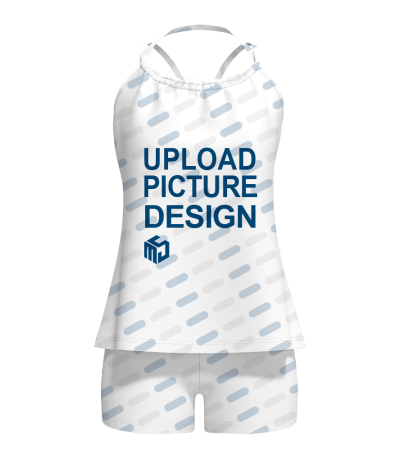 Women's Swimsuit Set with Camisole - WRL051LW - Ultra fine polyester -200g/S