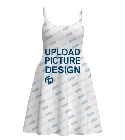 Women's Sleeveless Dress with Pockets - LJ030 - Milk shreds -170g/XS