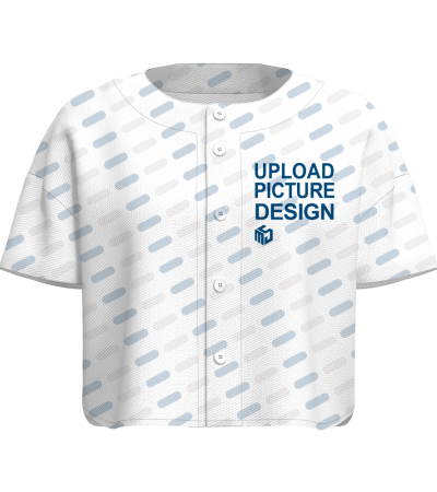 Women's Short Sleeve Baseball Jacket - A0266 - Bead cloth -180g/XS