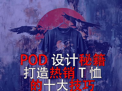 POD设计秘籍：打造热销T恤的10大技巧